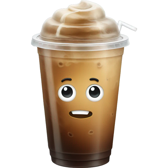 iced coffee emoji