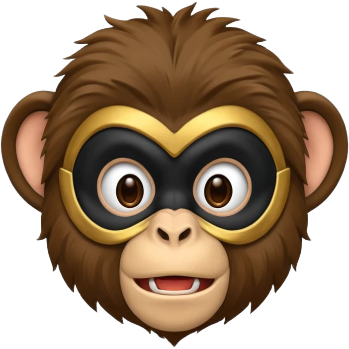super monkey face zorro emoji