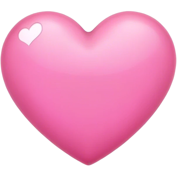 Pink heart emoji