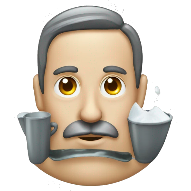 spiegel mit staubzucker  emoji