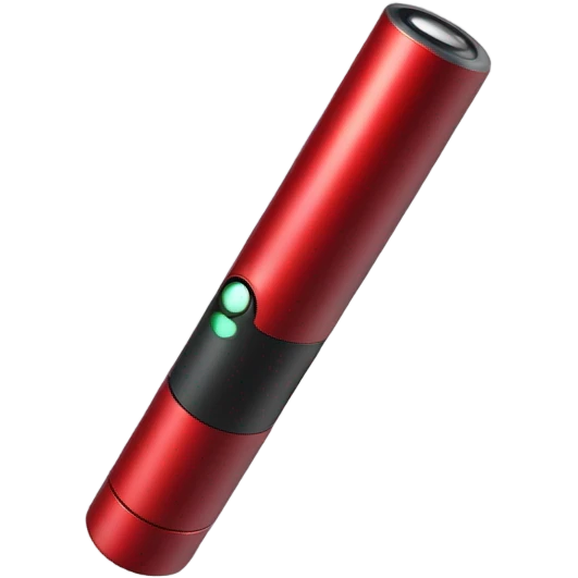 red laser pointer emoji