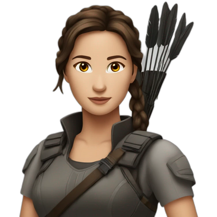 Katniss Everdeen emoji