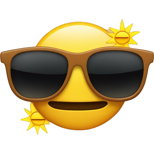 Joint with sun glasses  emoji