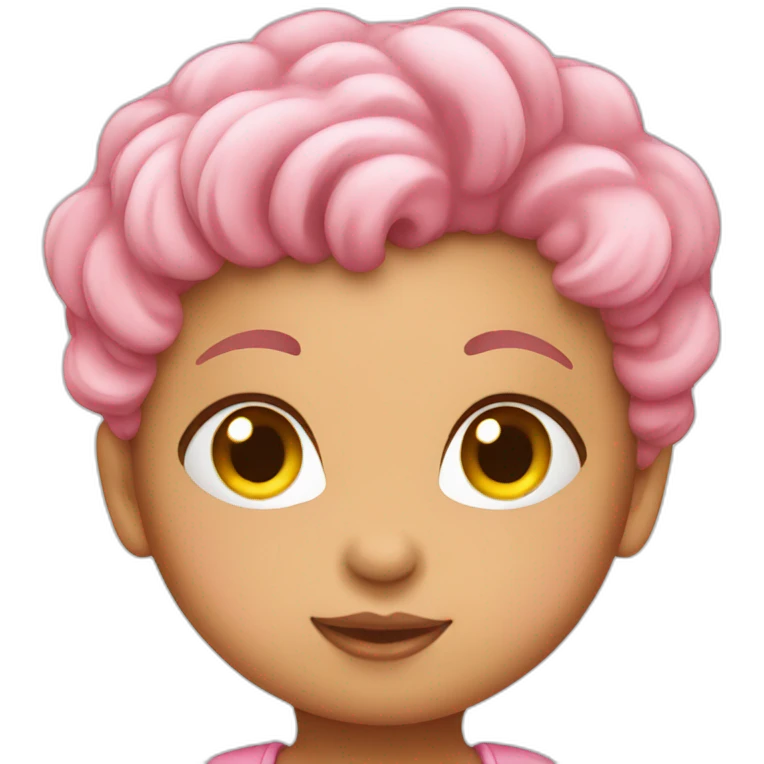 pink chick baby emoji