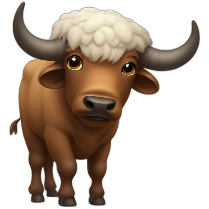 buffalo with wings emoji