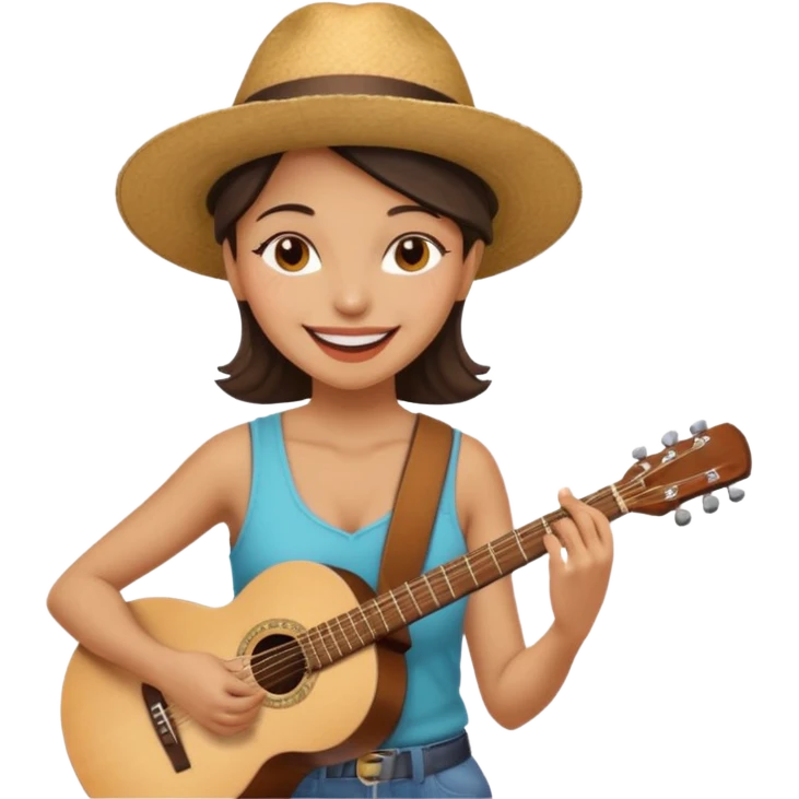 Street Music Performer woman emoji