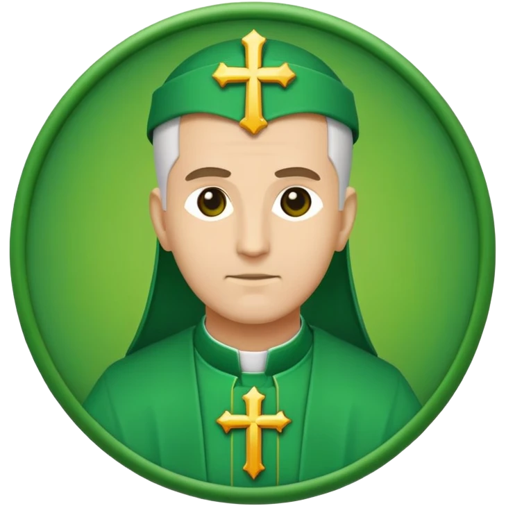 Priest Emblem green emoji