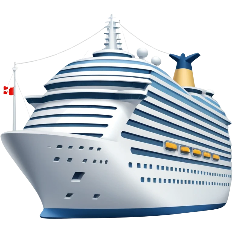 Cruise ship emoji