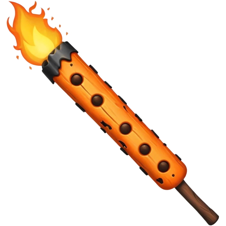 wood fire stick  emoji