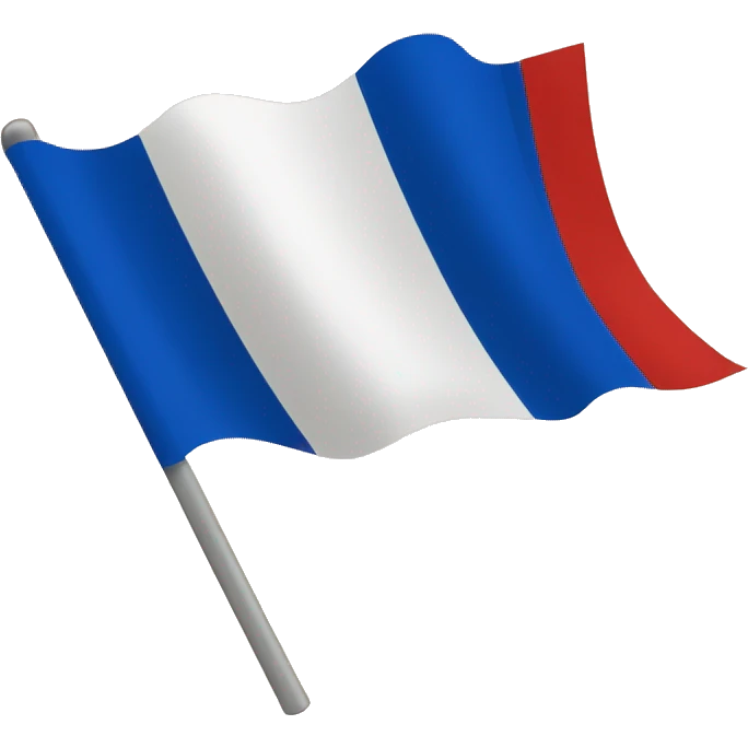 drapeau de France avec la croix de lorraine  emoji