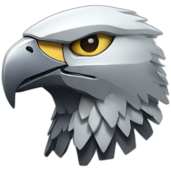 mecha eagle head emoji