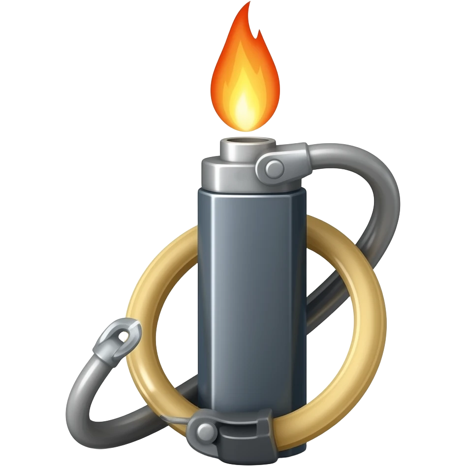dark grey fire-lighter emoji
