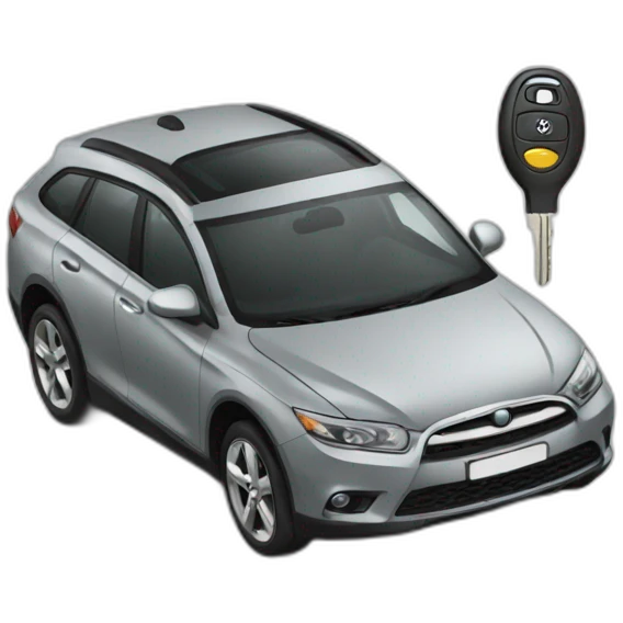 car key remote emoji