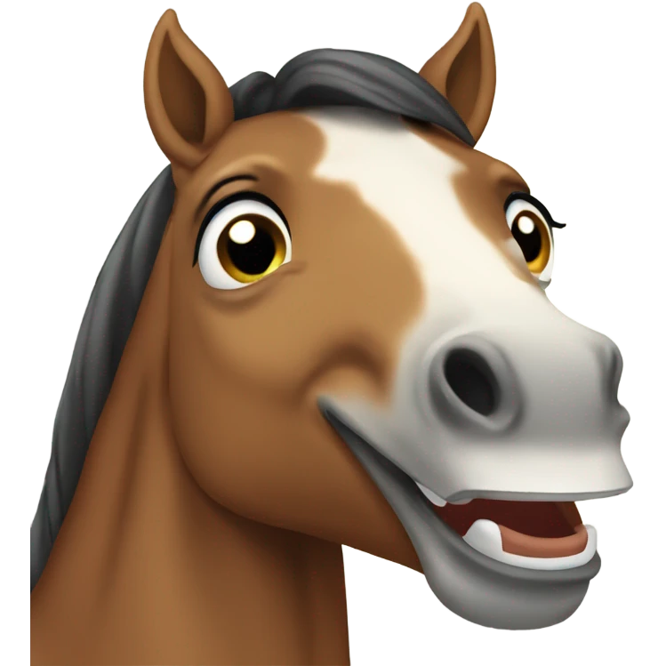 horse neighing emoji