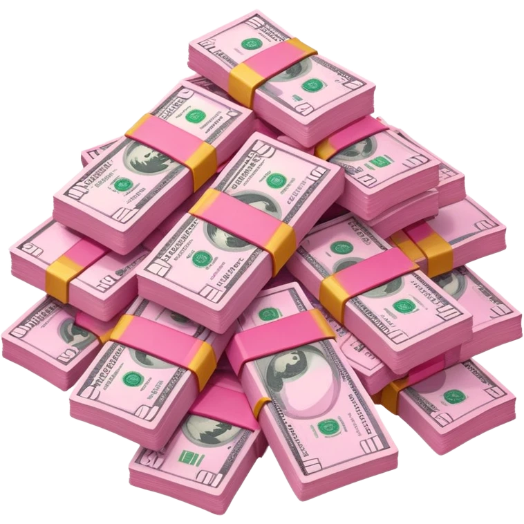 pink money emoji