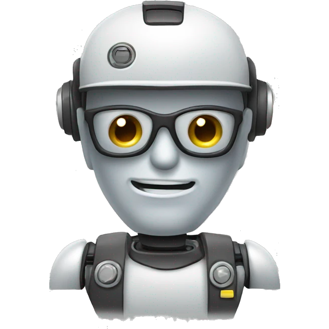 application development engineer robot emoji