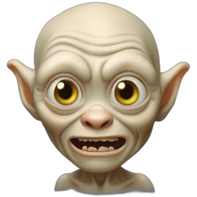 Gollum qui pète emoji