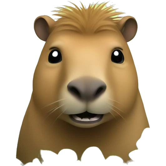 capybara in jungle emoji