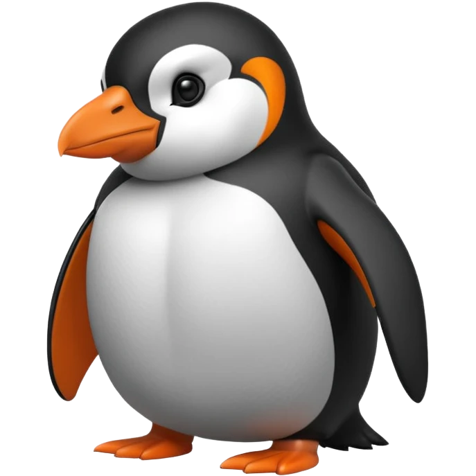 Make me a strong penguin emoji