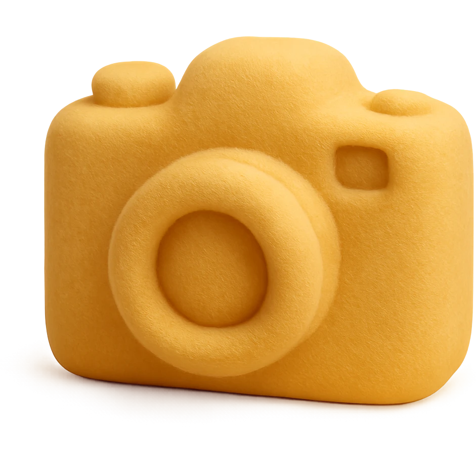 yellow camera emoji