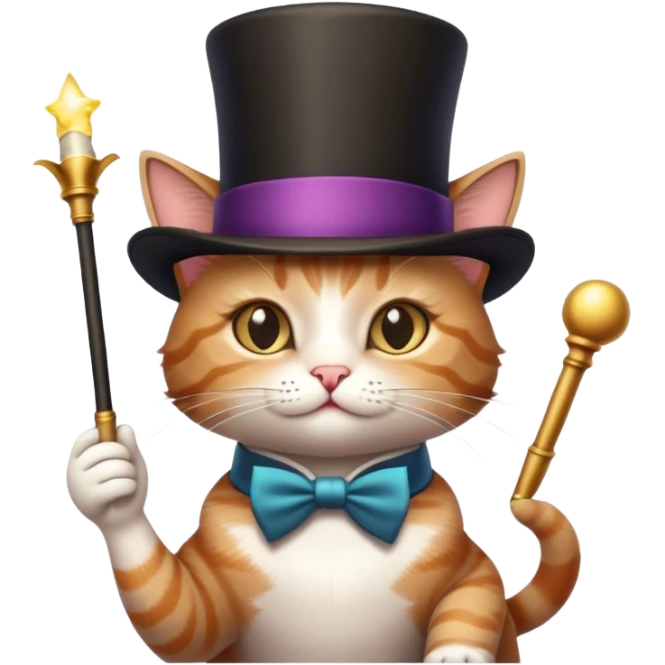 magician cat emoji