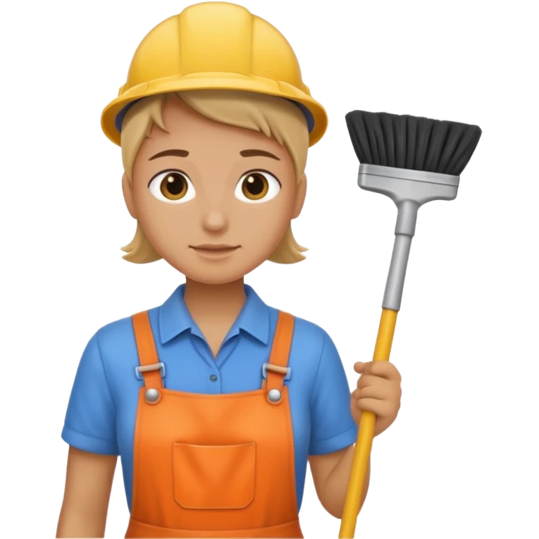 Cleaning emoji