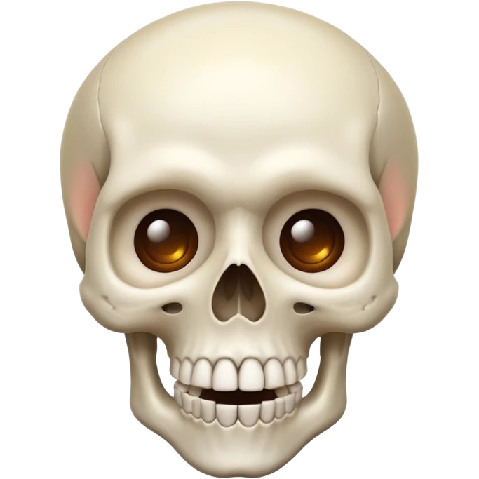 Shocked emoji + skull emoji emoji
