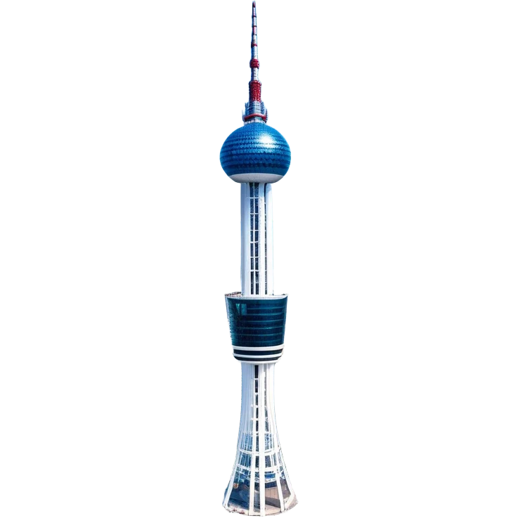 ​Cinematic Realistic N Seoul Tower, depicted in brilliant daylight as a slender, single-column tower rising from a modern cityscape, crowned by a sleek cylindrical observation deck offering panoramic views over Seoul, with crisp glass and steel surfaces reflecting clear blue skies and subtle architectural details that capture its futuristic elegance, emoji