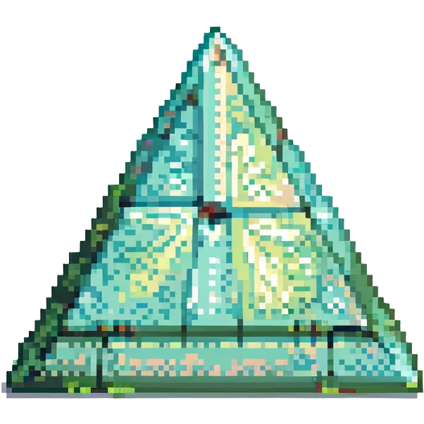 AI in a form of triangle emoji