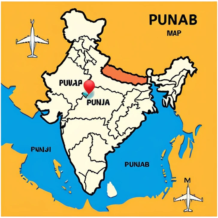 Punjab map emoji