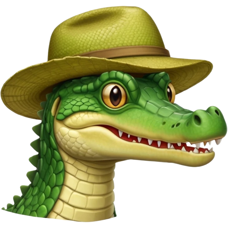 explorer crocodile emoji