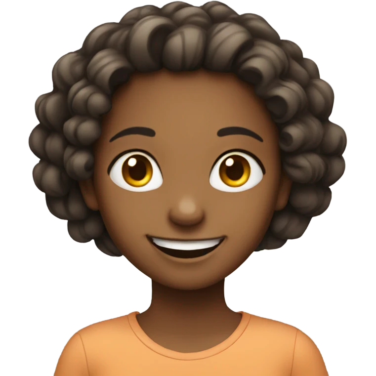 Smiling girl  emoji
