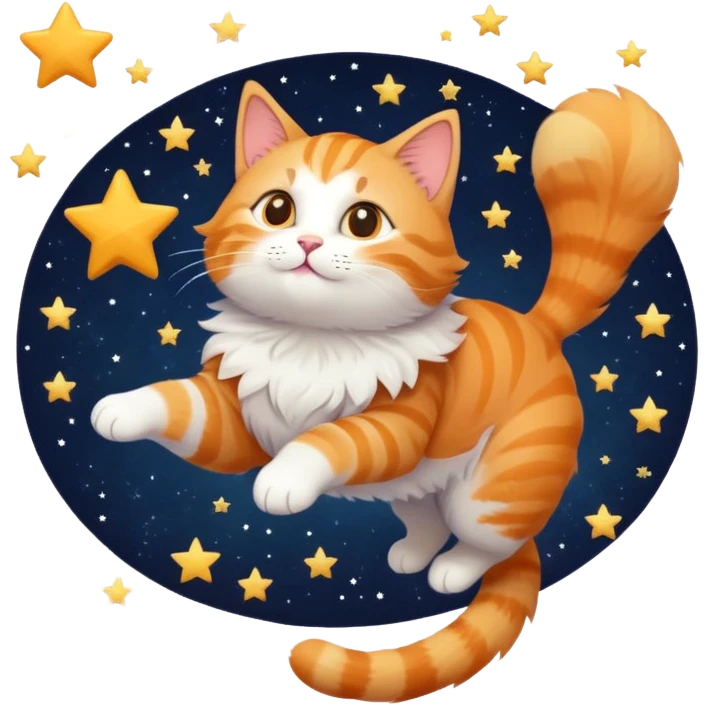 Cat in space emoji