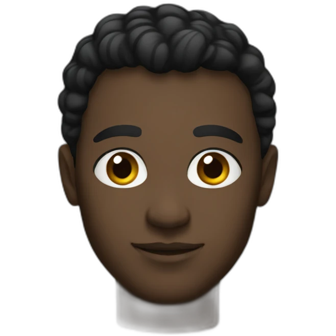 solid black emoji