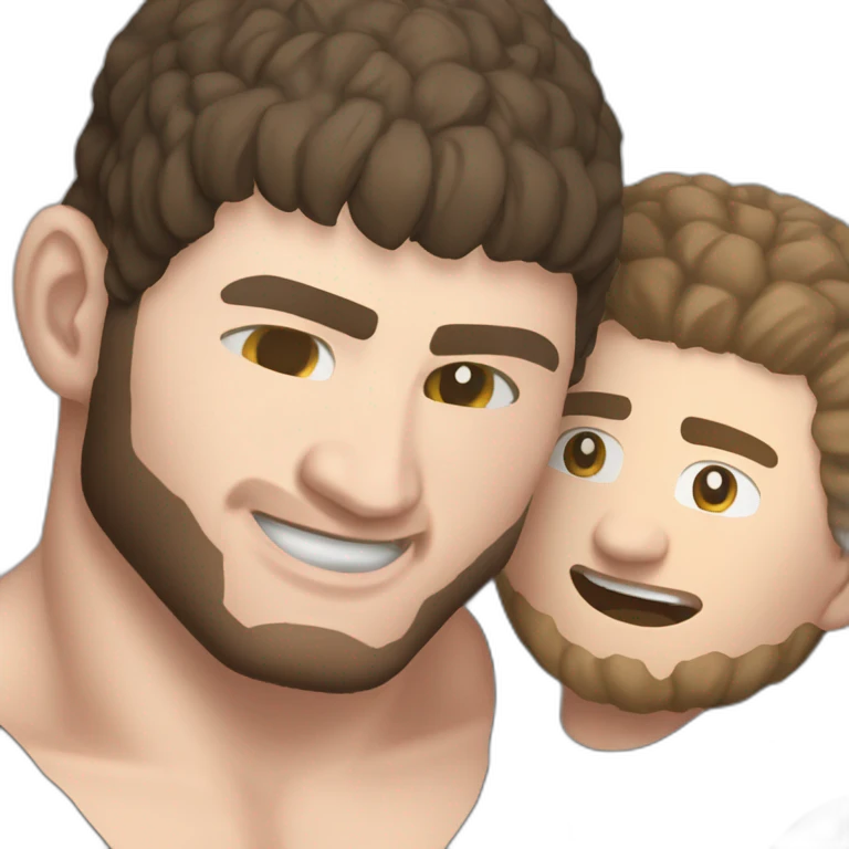 khabib choking connor emoji