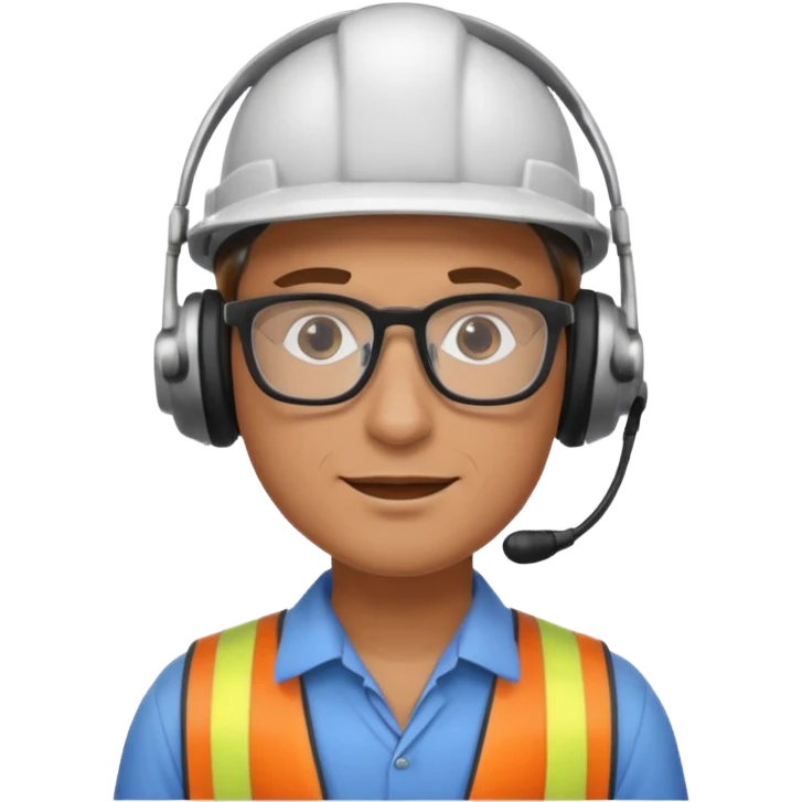 Hot engineer emoji