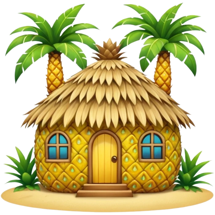 Generate pineapple house emoji