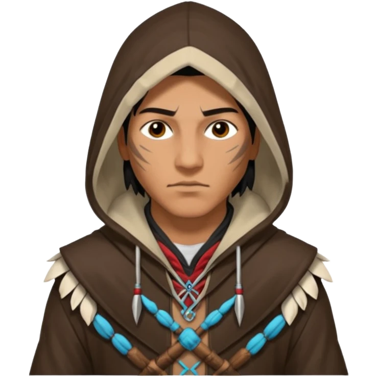 Assassin Conner from assassin's creed 3 emoji