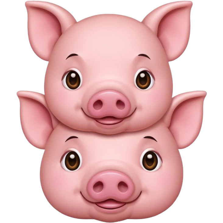 🫵🏽🐷🐷 emoji