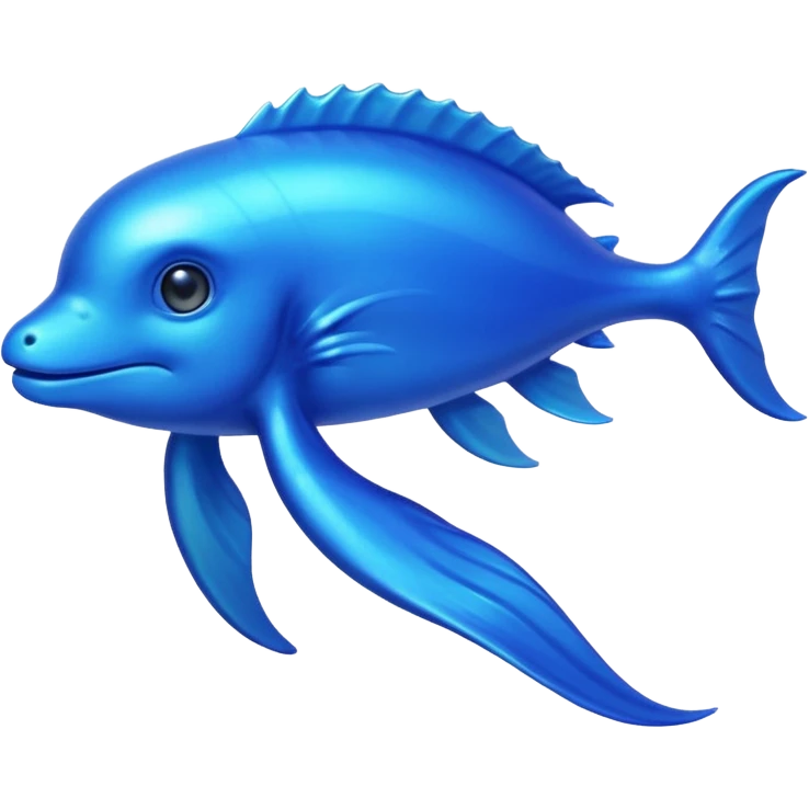 Sea animal blue glaucus emoji