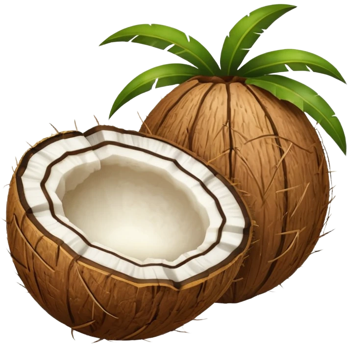 Coconut emoji