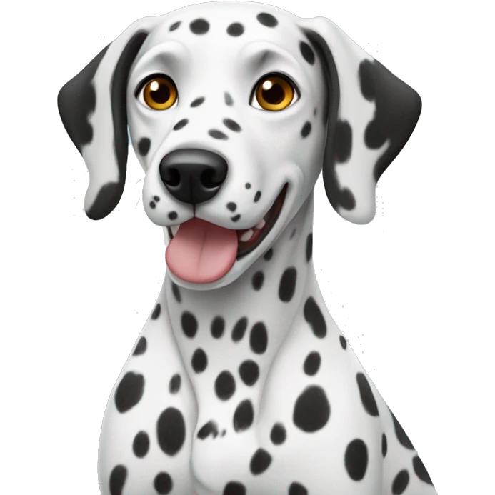 Dalmatian dog breed emoji
