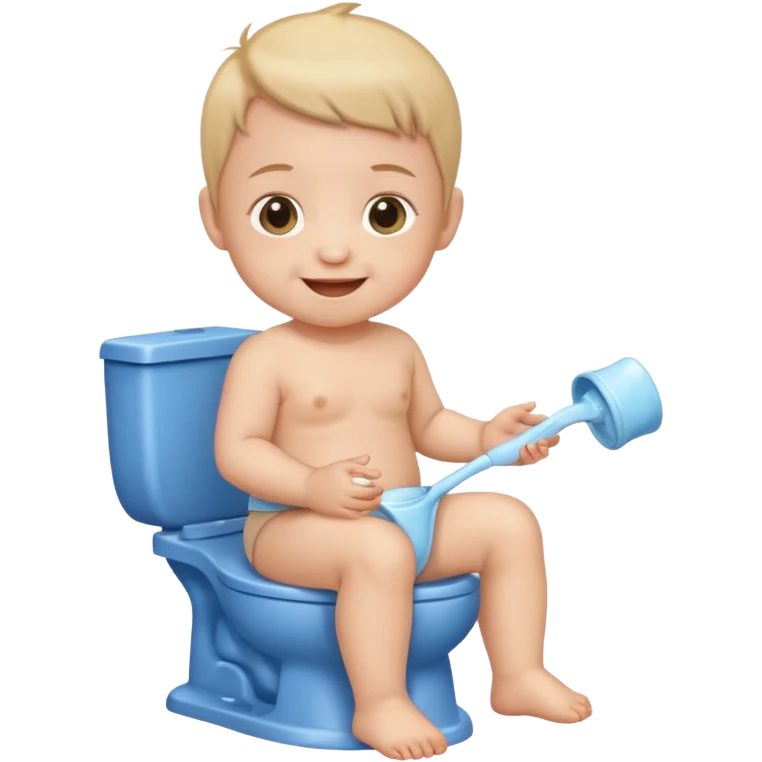 писает на горшок emoji