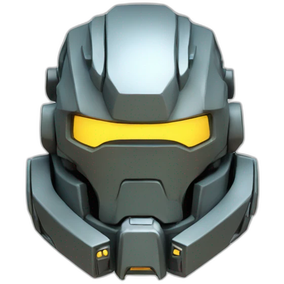mecha storm helmet emoji
