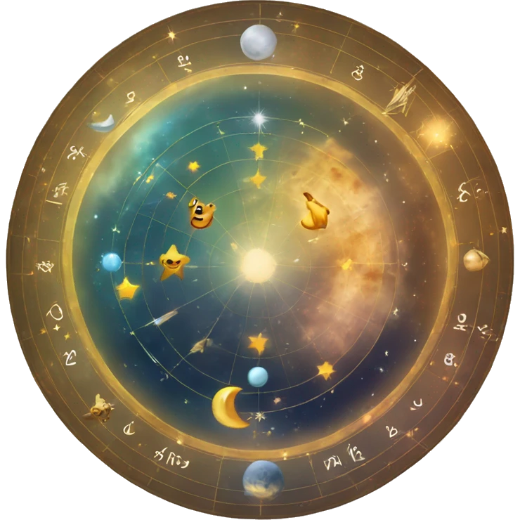 Astrology Birthchart emoji