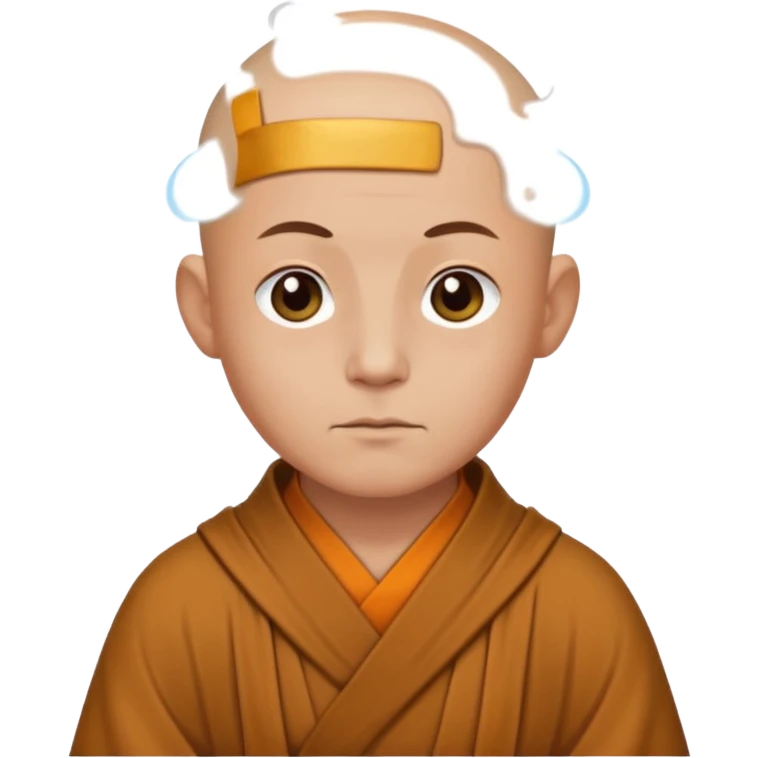 an adult monk  emoji