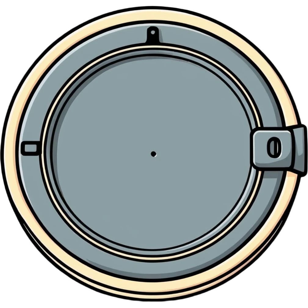 open manhole cover emoji