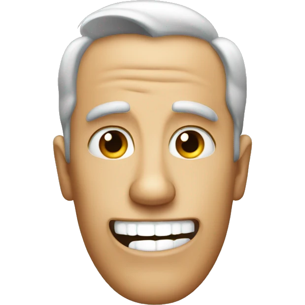 A person said a bad joke emoji
