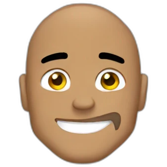 The rock one piece emoji