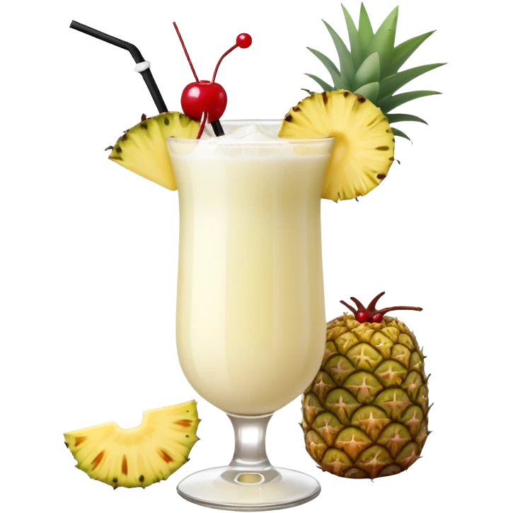 Piña colada emoji